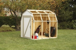 2x4basics 90190 Shed Kit, Barn Style Roof