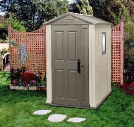 Keter 17181074 Apex 4×6 Storage Shed