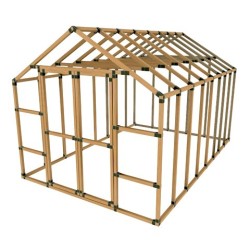 SALE! 10X16 Greenhouse Kit – DO IT YOURSELF by E-Z Frames!